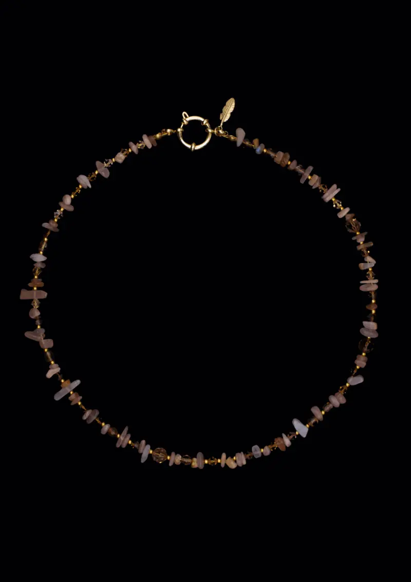Pia Perlenkette – Naturperlen & Swarovski | Handgefertigt | Edelstahlverschluss