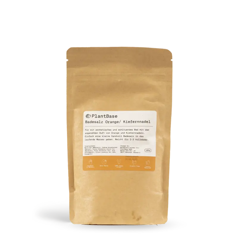 PlantBase Badesalz 160 g