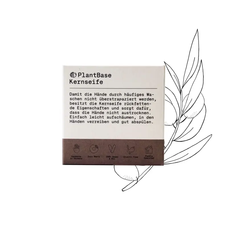 PlantBase Kernseife 100 g