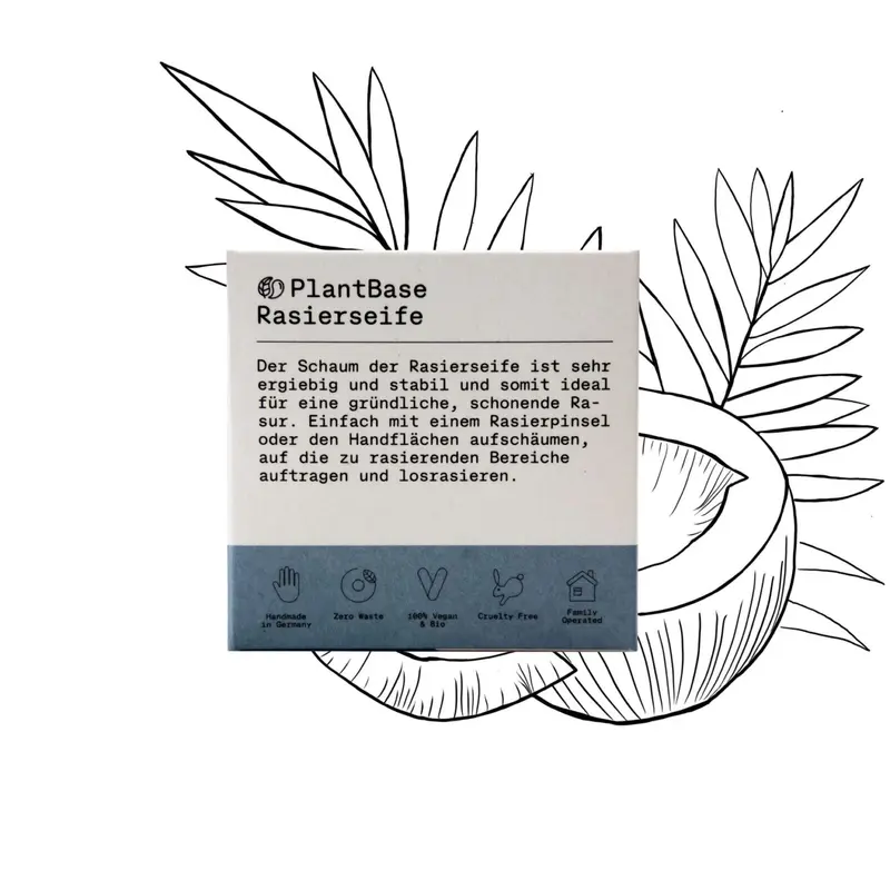 PlantBase Rasierseife