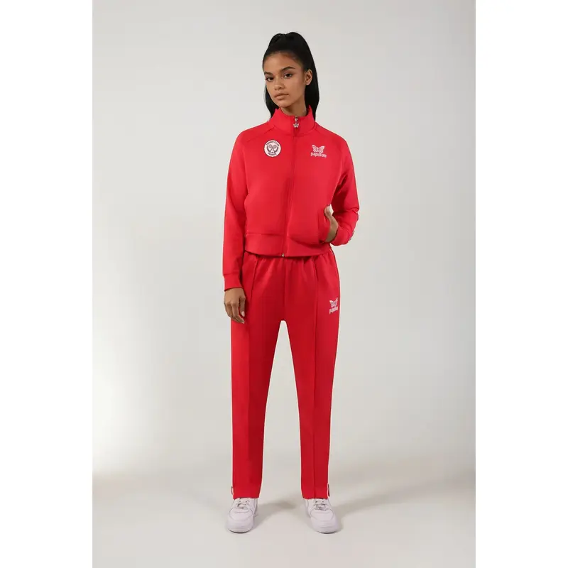 PREMIUM TRACKSUIT DAMEN, ROT