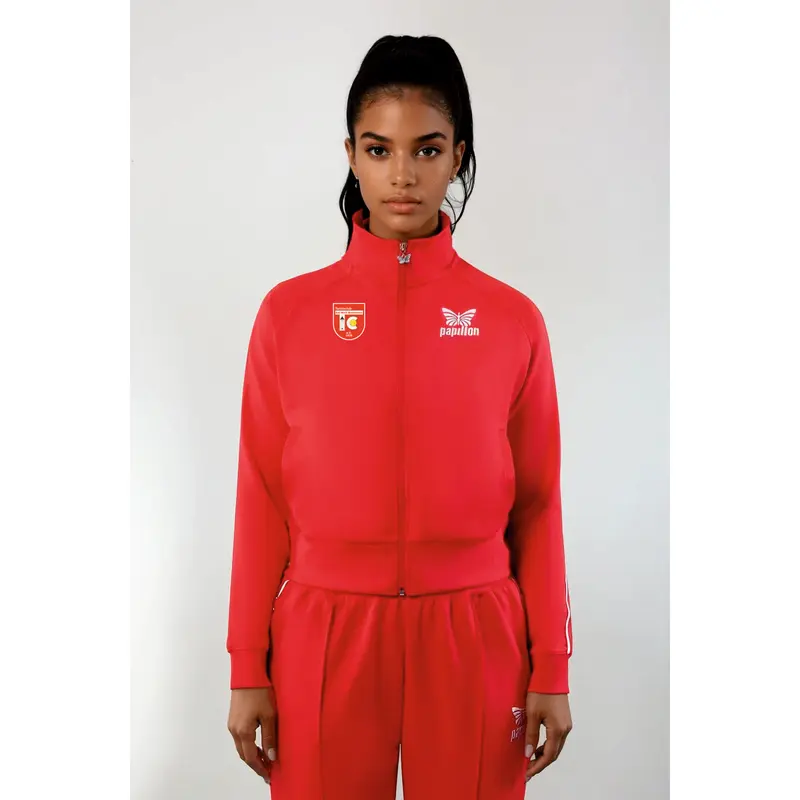 PREMIUM TRACKSUIT JACKE DAMEN, ROT