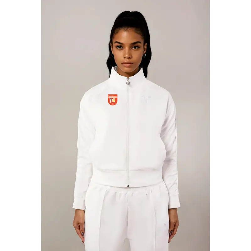 PREMIUM TRACKSUIT JACKE DAMEN, WEIß