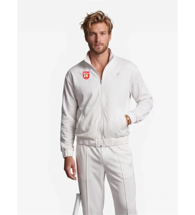 PREMIUM TRACKSUIT JACKE HERREN, WEIß