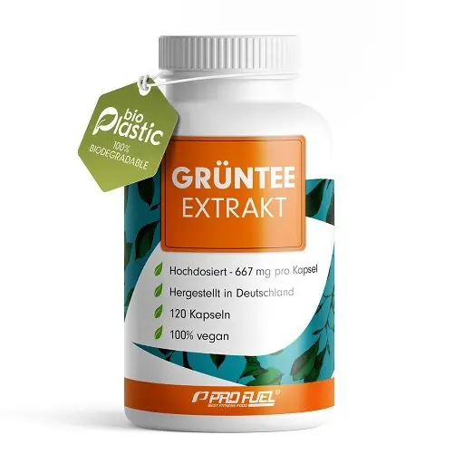 ProFuel | Grüntee Extrakt - 120 Kapseln