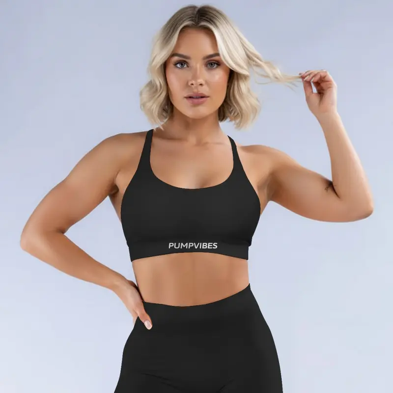 PUMPVIBES LIFT BRA BLACK