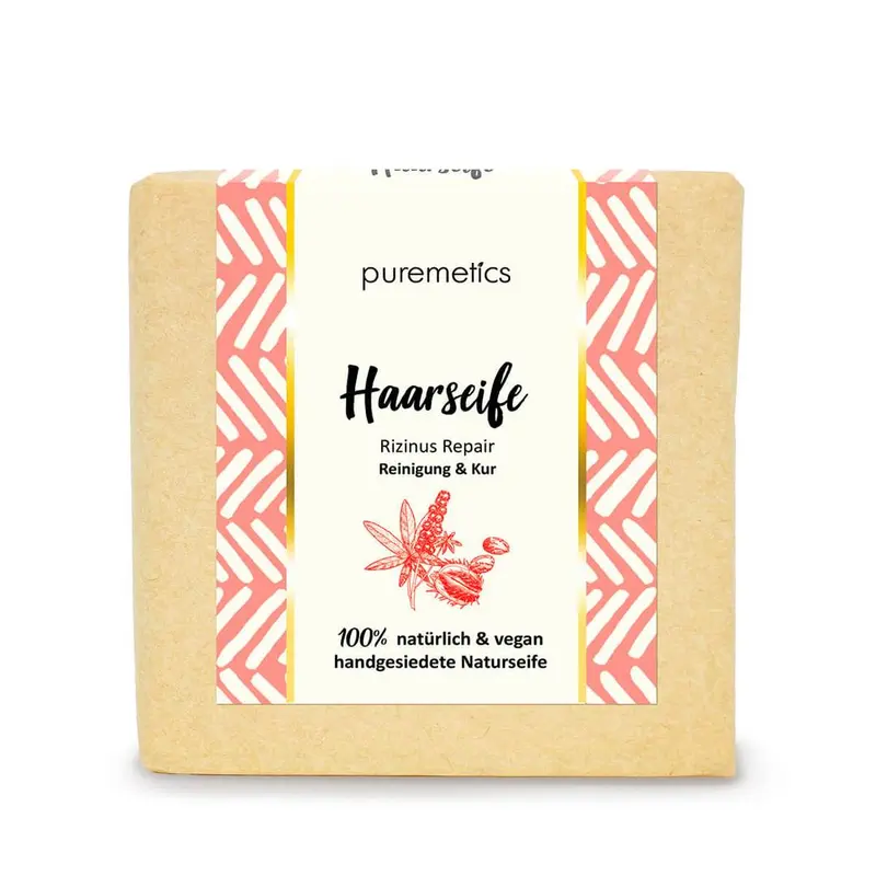 puremetics Haarseife "Rizinus Repair"