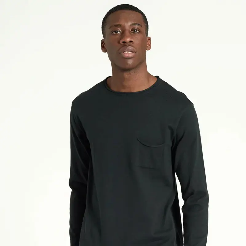 recolution Herren Crew Neck "LAVENDER" - Deep Green
