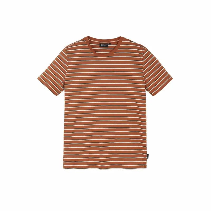 recolution Herren T-Shirt "CACAO" - Stripes