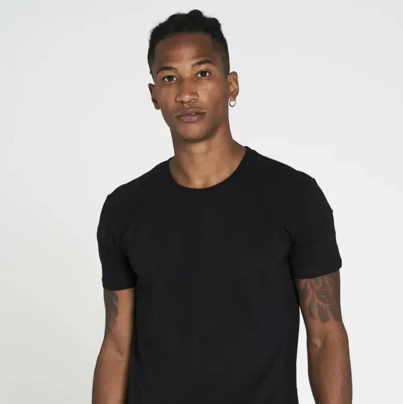 recolution Herren T-Shirt "Casual" - Black