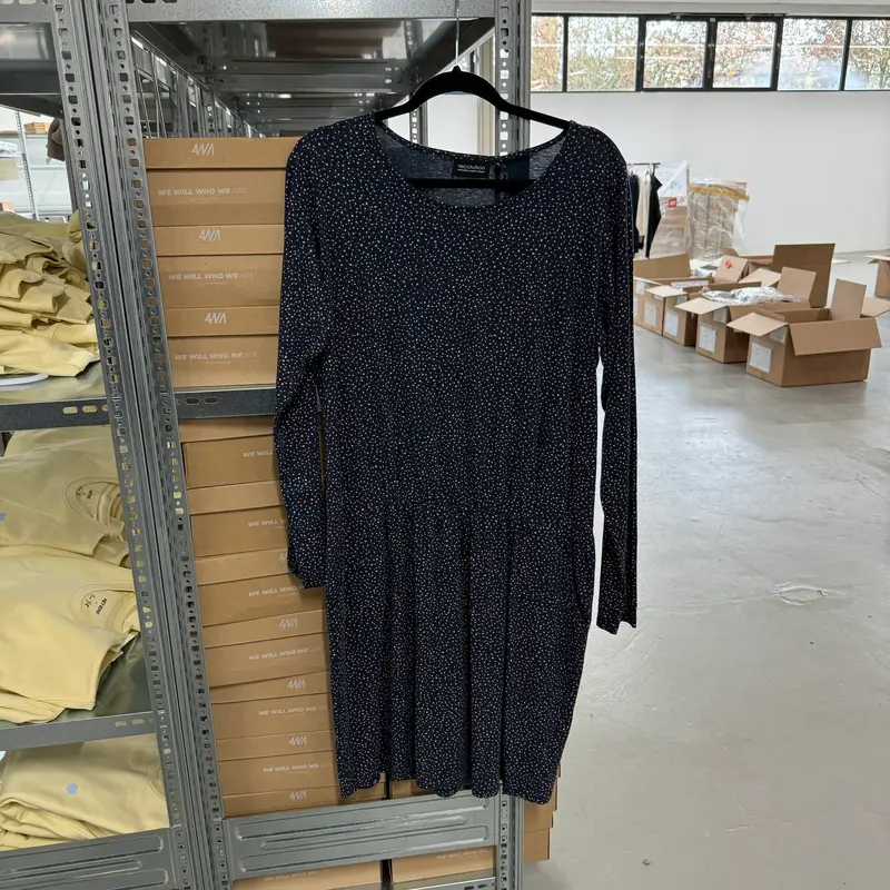 recolution Kleid "City Lights" - Dunkelblau / M
