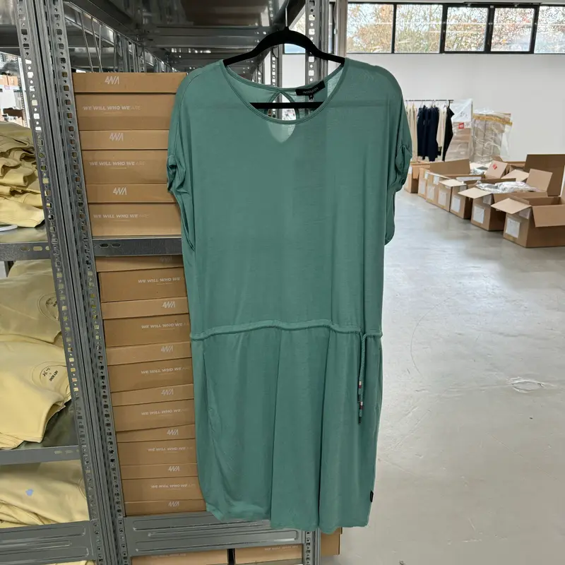 recolution Kleid "EcoVero" - Light Eukalyptus / XL