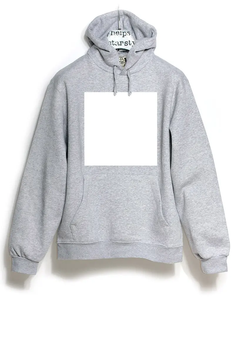 Reflect Big Square Hoody – Reflektierendes Quadrat Unisex Hoodie