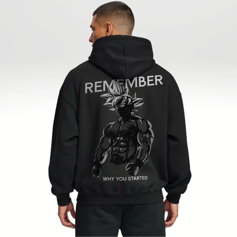 REMEMBER OVERSIZE HOODIE