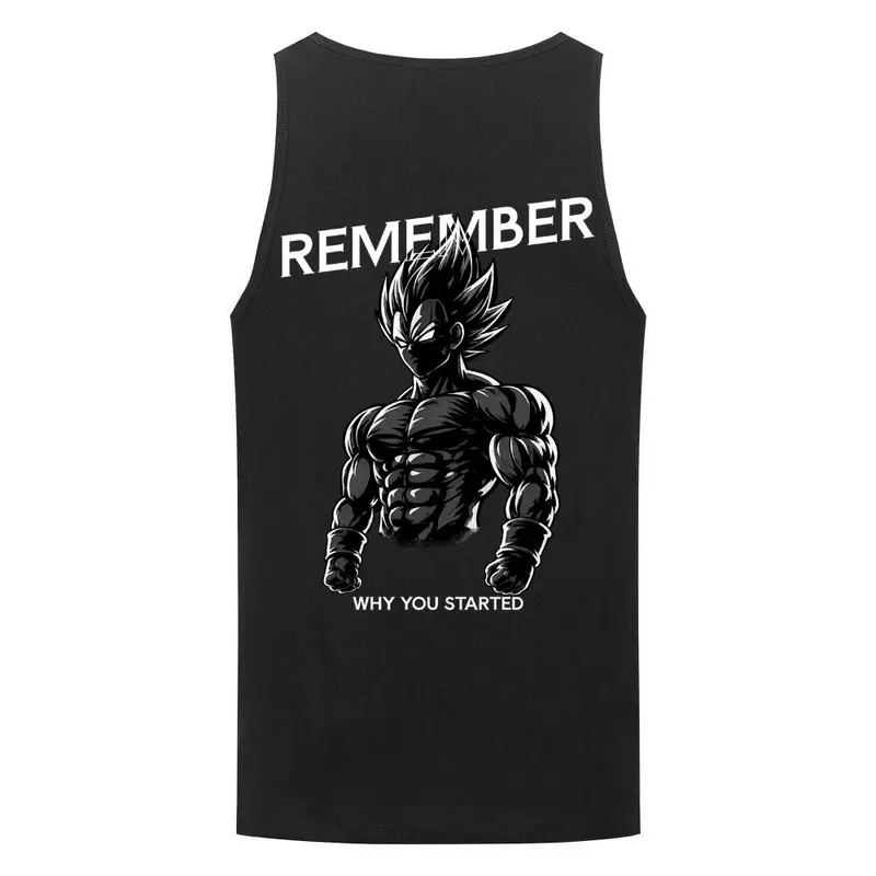 REMEMEMBER 2.0 HERREN TANK TOP (BACKPRINT)