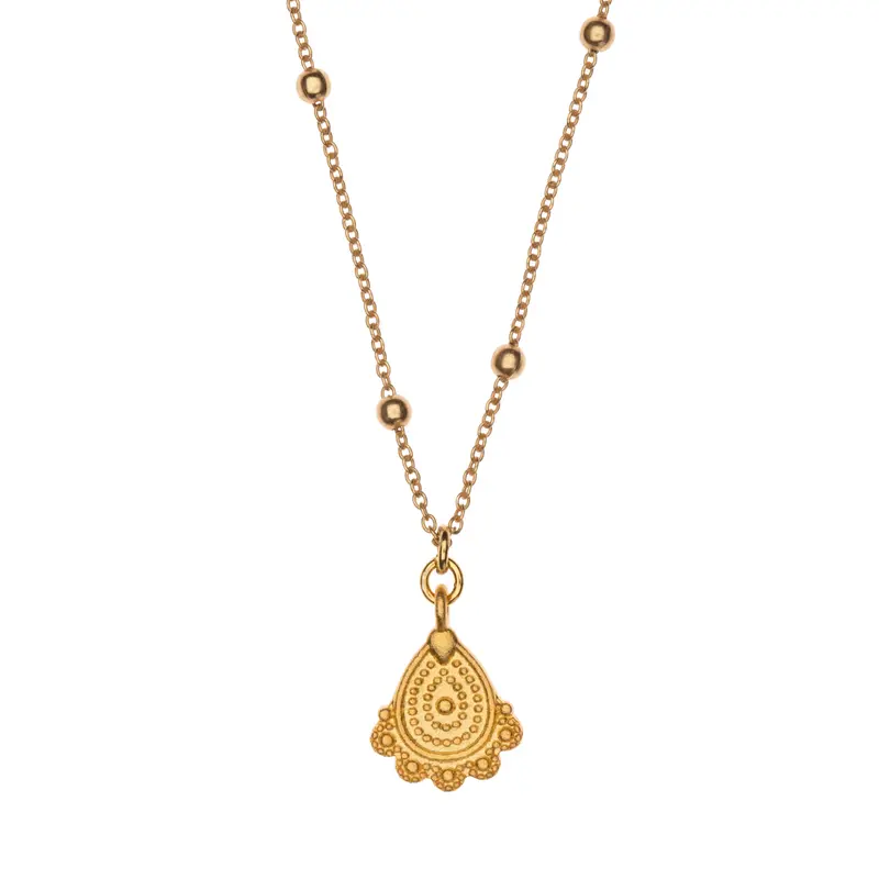 Rising Sun Kette Lebensfreude, Gold