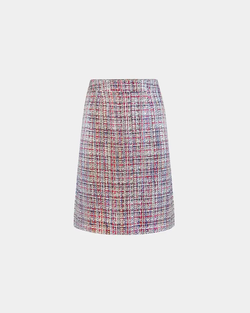 Rock Sustainable Fabric Gabrielle Bouclé A-Linien Minirock EU-Produktion