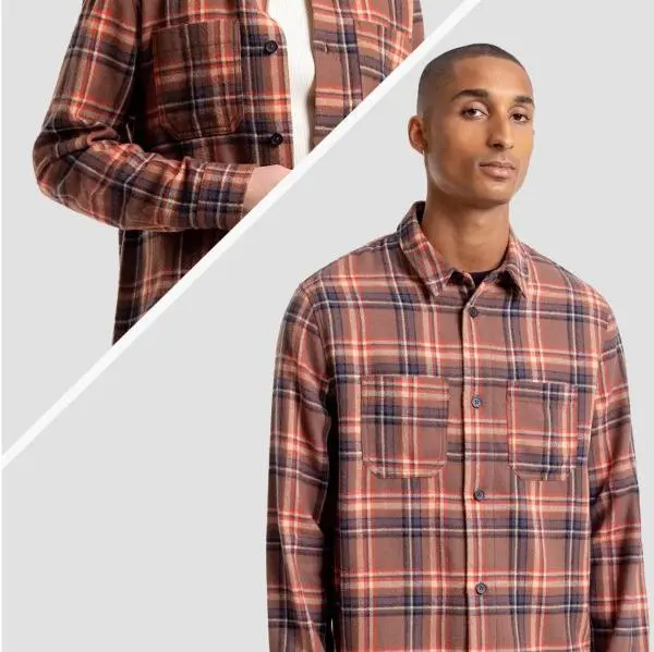 Rotholz Unisex Overshirt "Check"