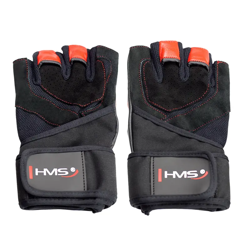 RST01 BLACK/RED GRÖßE M TRAININGSHANDSCHUHE HMS