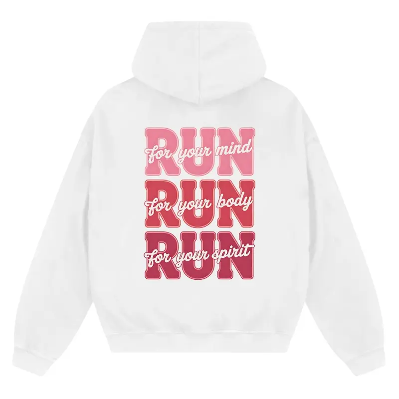 RUN OVERSIZE ZIPPER HOODIE