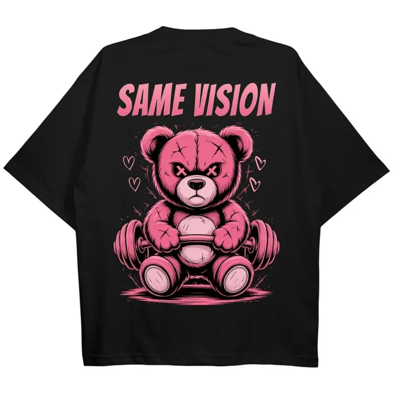 SAME VISION OVERSIZE SHIRT (BACKPRINT)