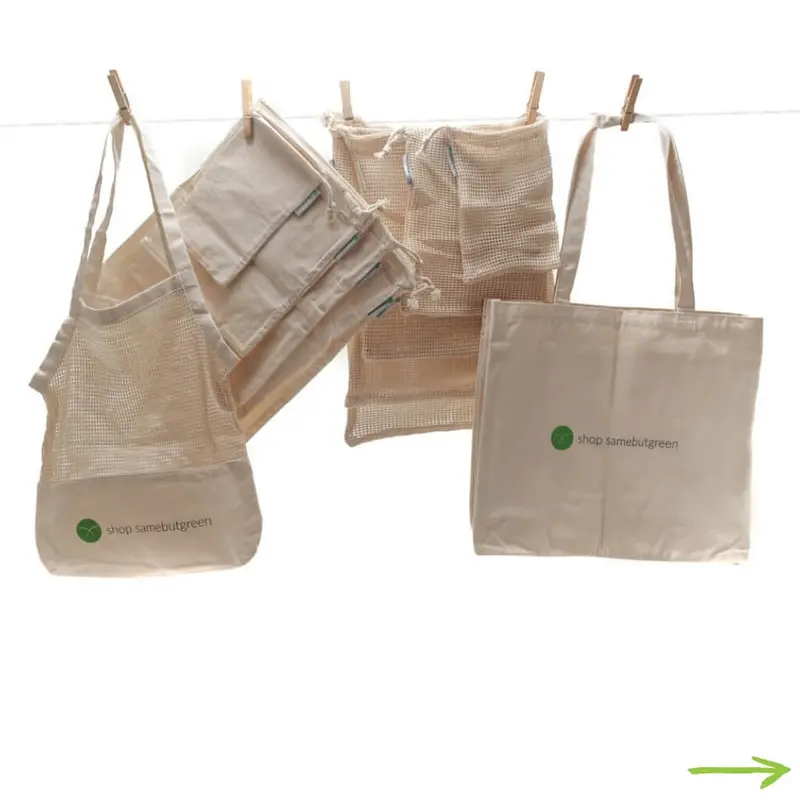 samebutgreen Unverpackt Taschen-Set