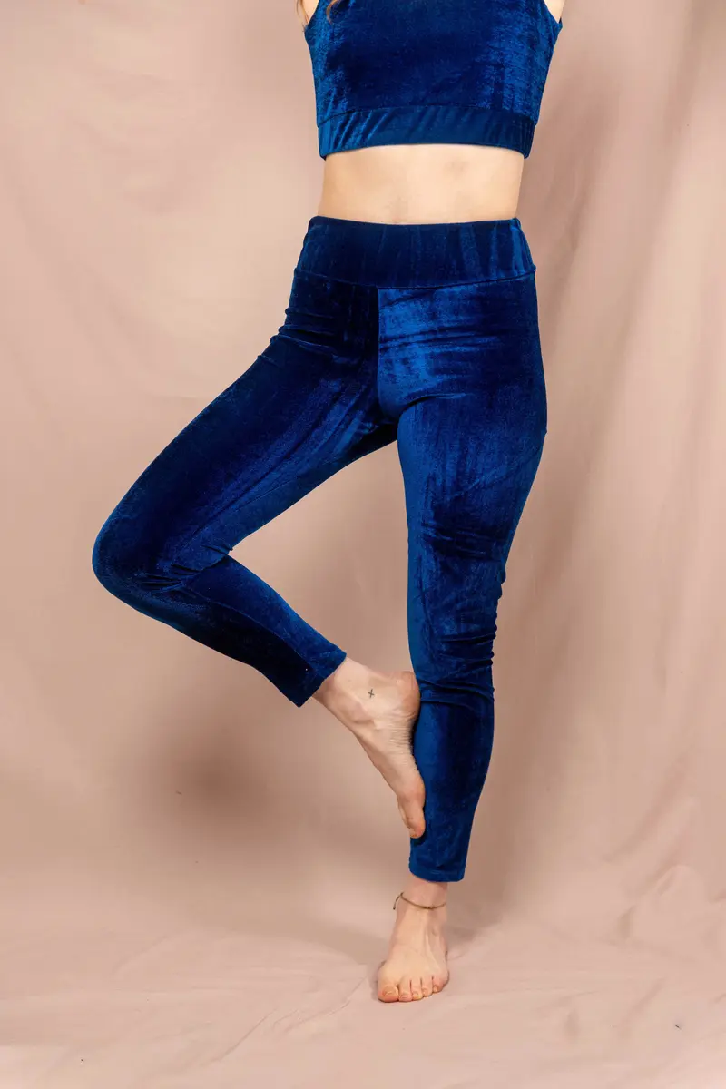 Samt Leggins OCEAN