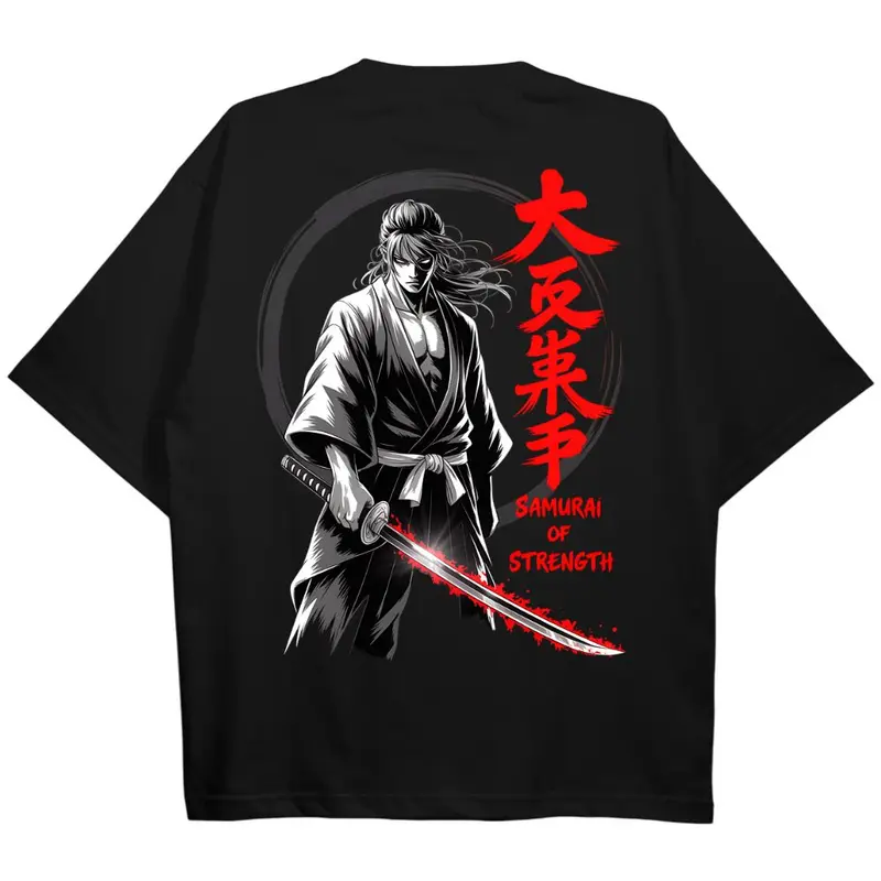 SAMURAI OVERSIZE SHIRT (BACKPRINT)