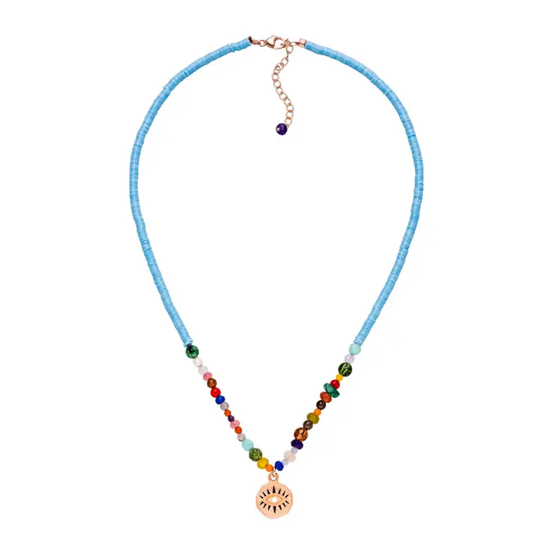 Schutz-Choker Auge Roségold