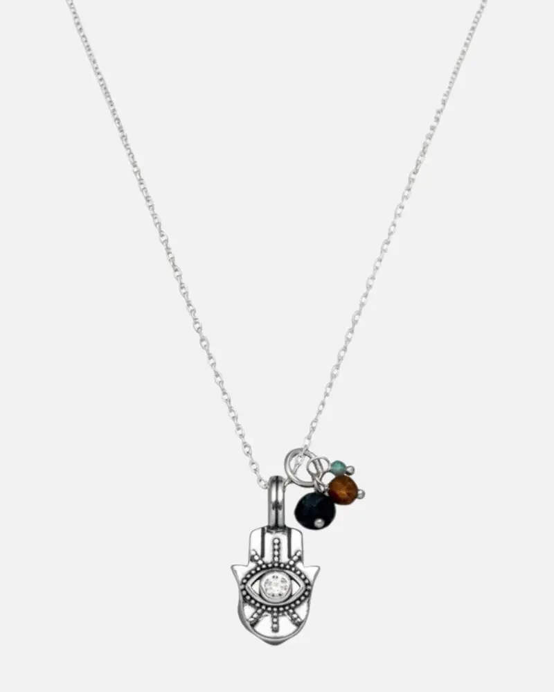 Schutzkette Hamsa - Silber