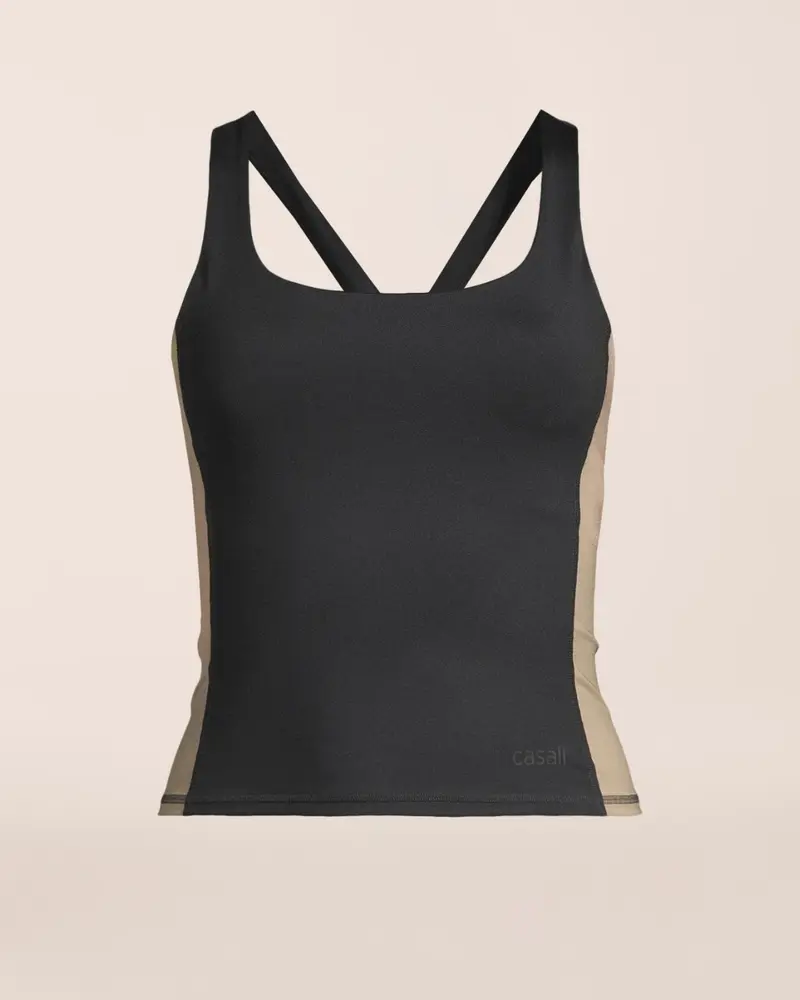 Shaped Block Tank - Black