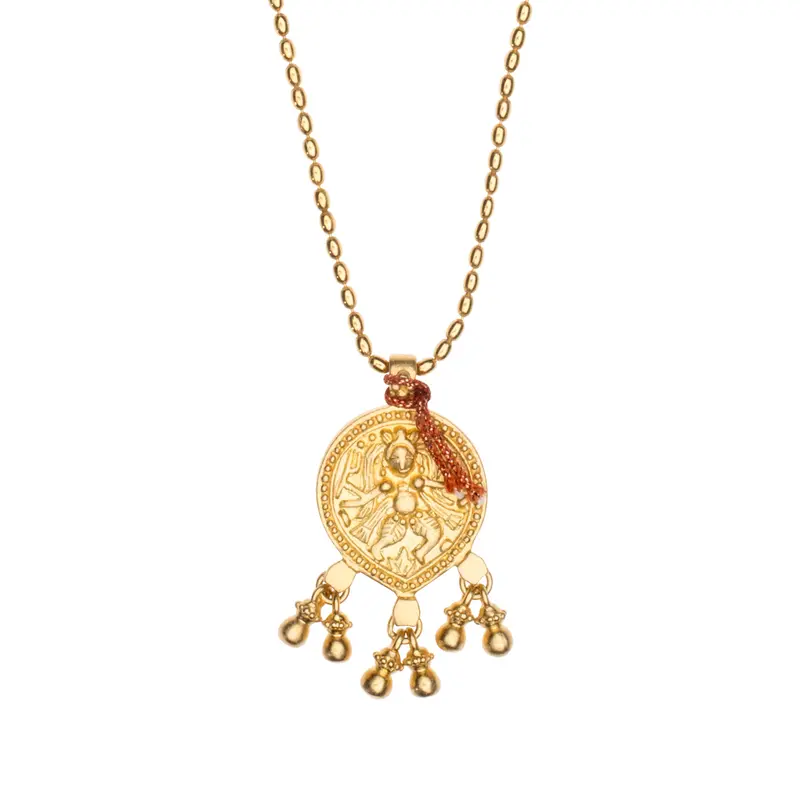 Shiva Kette "Dancing Shiva" Gold