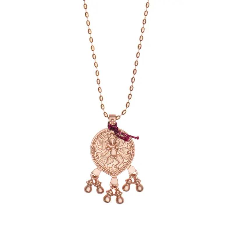Shiva Kette "Dancing Shiva" Roségold