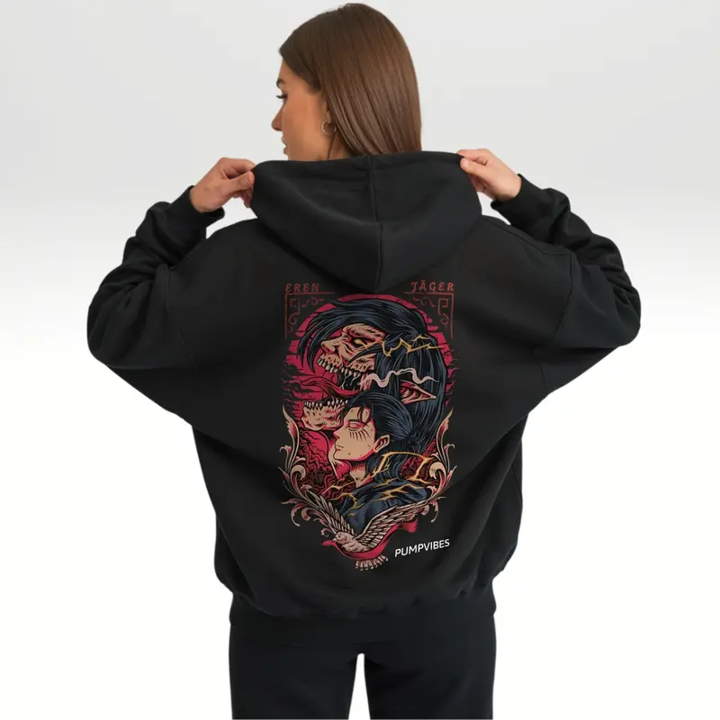 SILENCE BEAST OVERSIZE HOODIE
