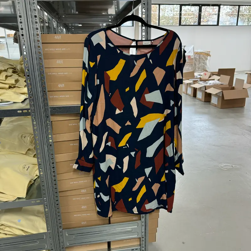 SKFK Kleid "Silbe" - Dunkelblau / L/44