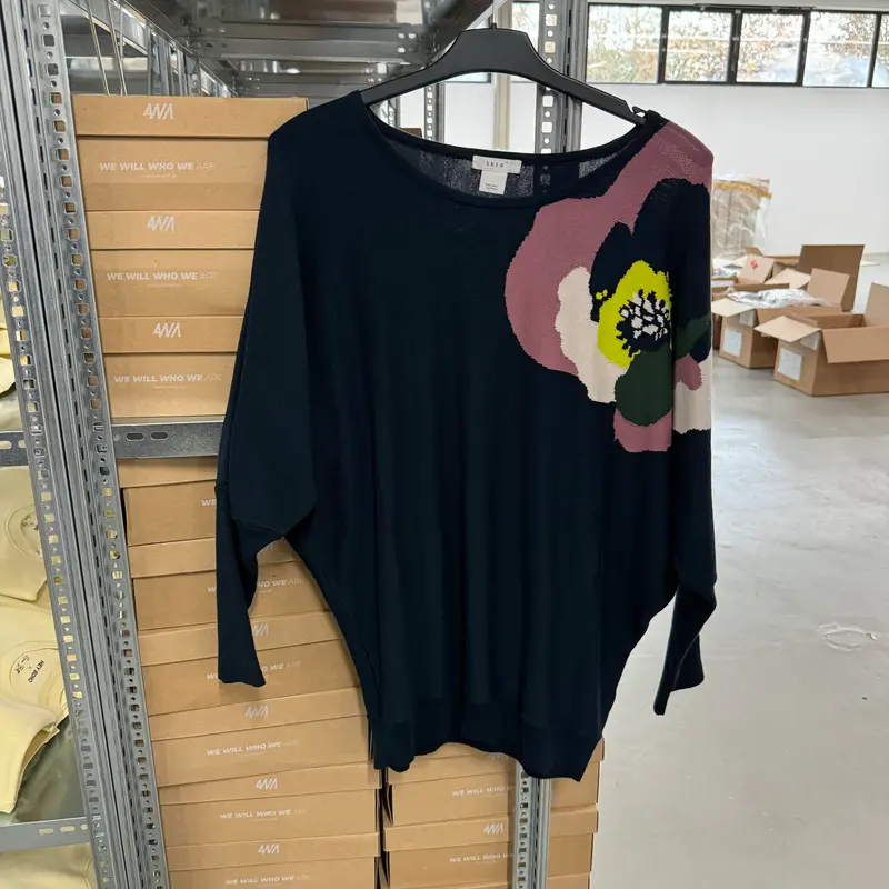 SKFK Pullover "Xadi" - Dunkelblau / L/44