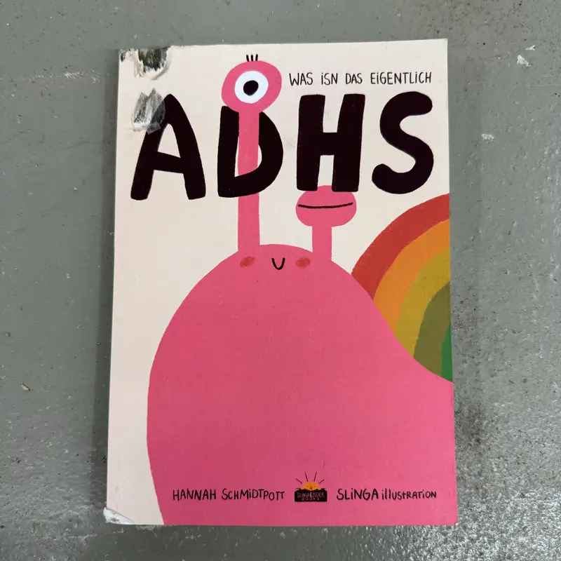 Slingashop Buch ADHS - Was isn das eigentlich - Dritte Wahl