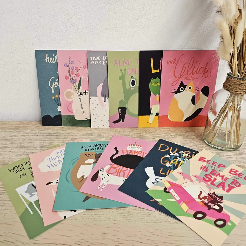 Slingashop Postkarten 5er Set
