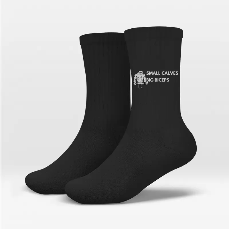 SMALL CALVES CREW SOCKEN