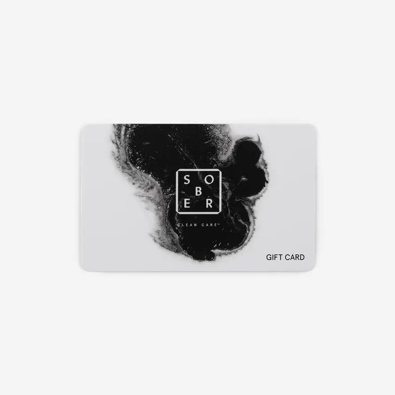 sober Geschenkkarte 20–100 € Digital per E-Mail