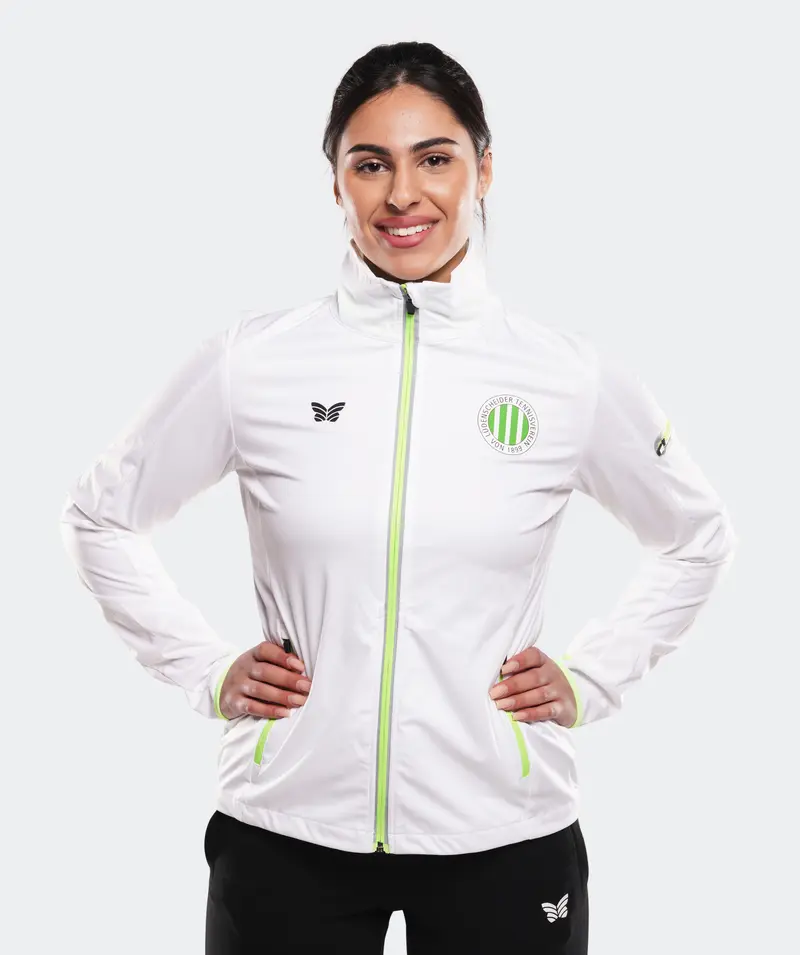 SOFTSHELL JACKE DAMEN, WEIß
