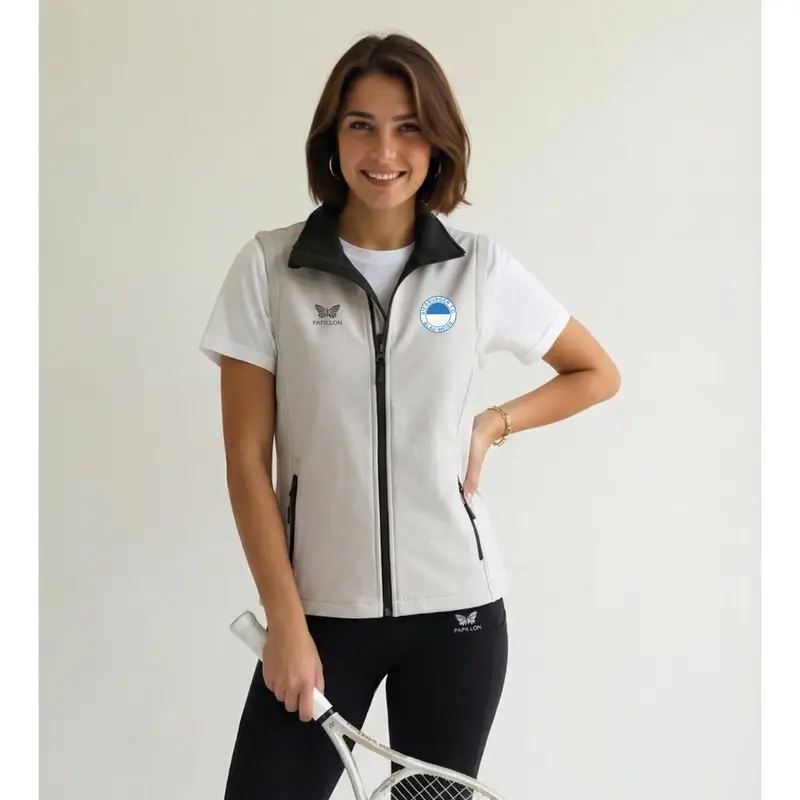 SOFTSHELL WESTE DAMEN 2.0, WEIß