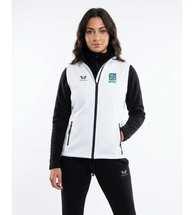 SOFTSHELL WESTE DAMEN 2.0, WEIß