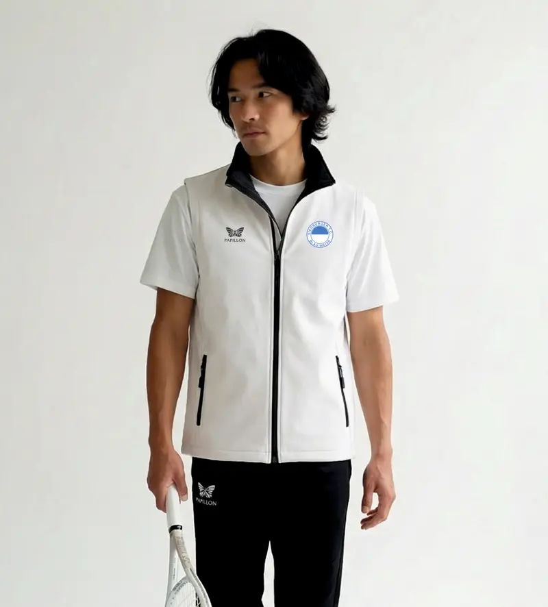 SOFTSHELL WESTE HERREN 2.0, WEIß