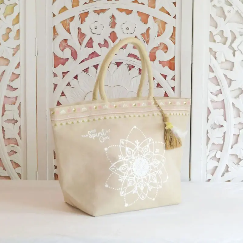 Sommertasche beige