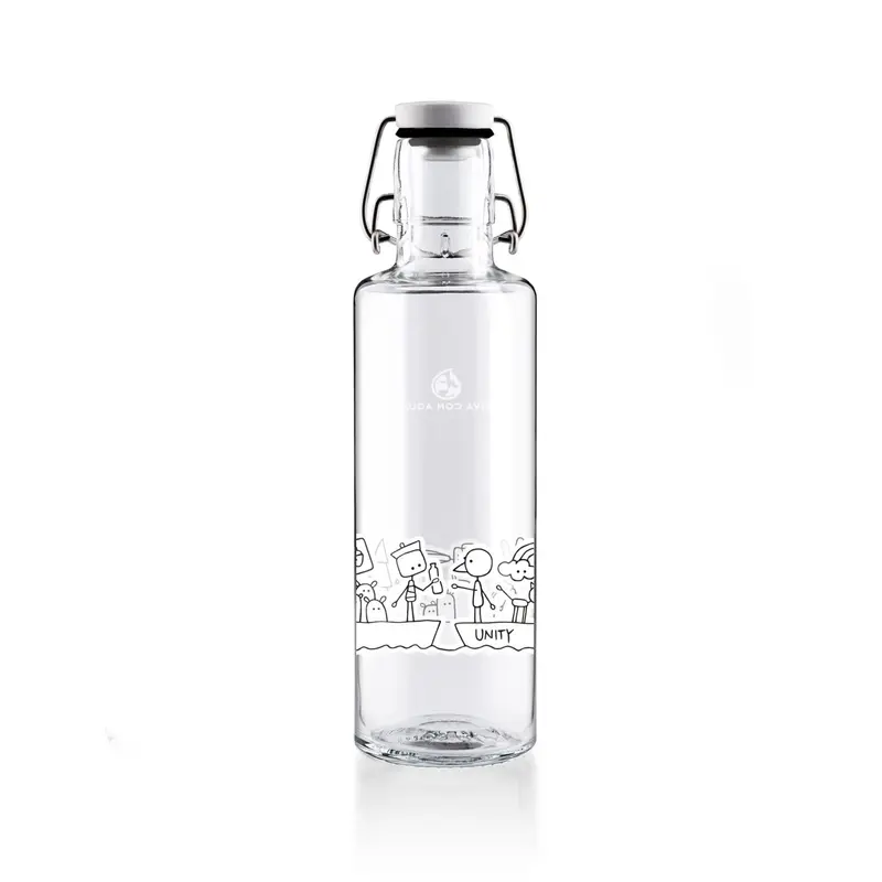 soulbottles 0,6l Glastrinkflasche "Unity"