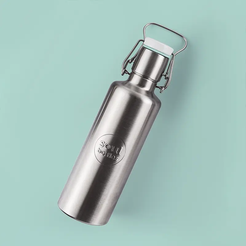 soulbottles 0,6l steel "Basic Türkis"