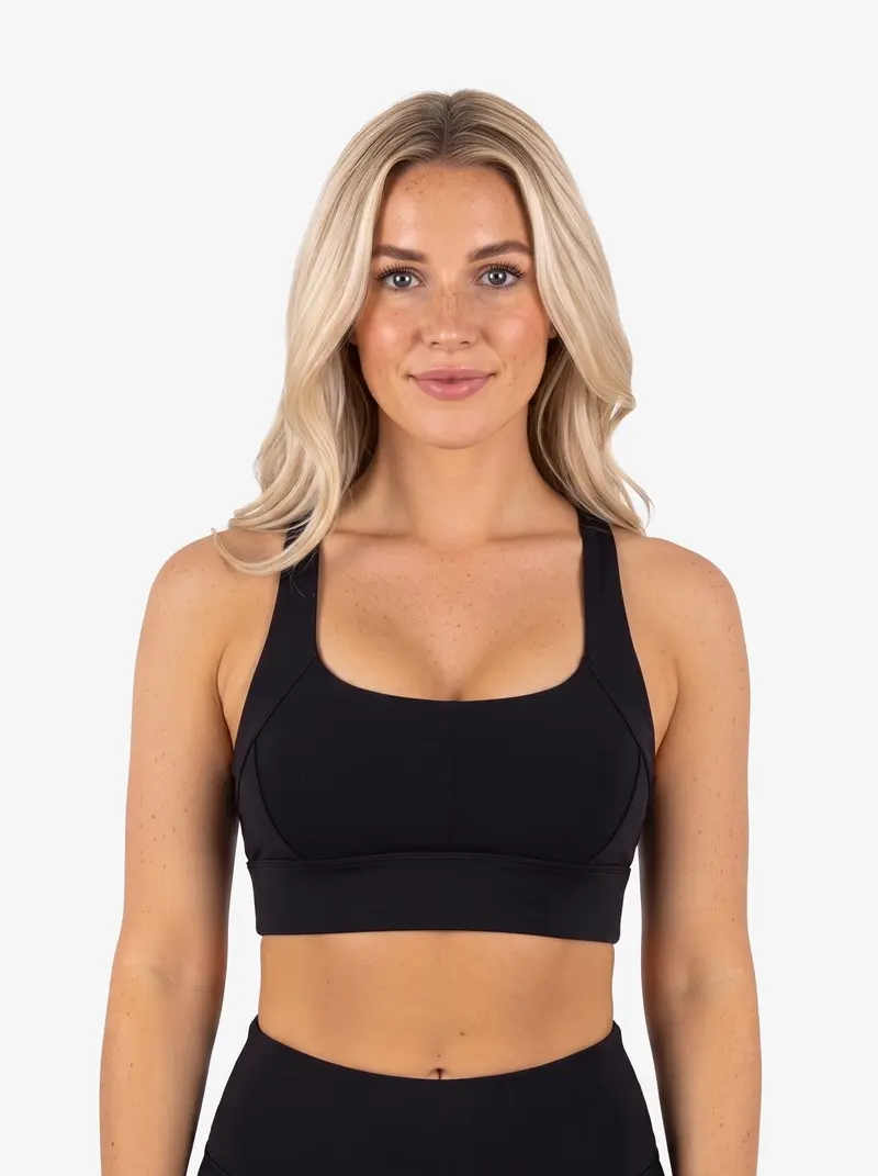 Sport-BH - Zen Cross Back Schwarz