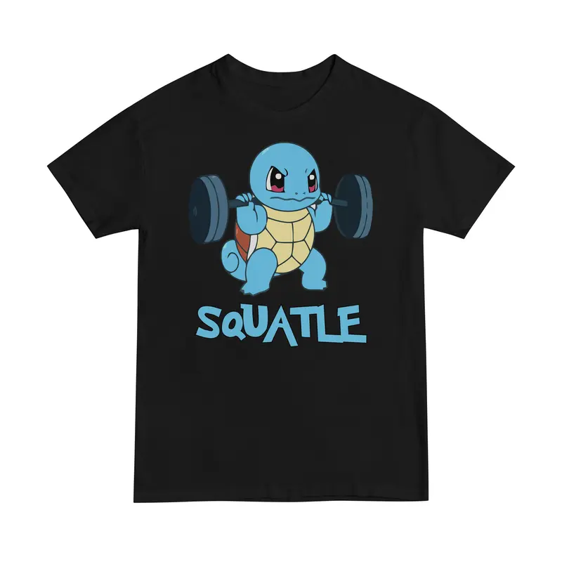 Squatle - Regular Shirt - Frontprint