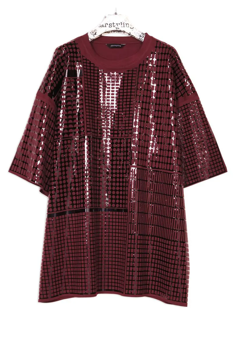 Starstyling Foilover Bigshirt Unisex Glossy Mirror Multipattern